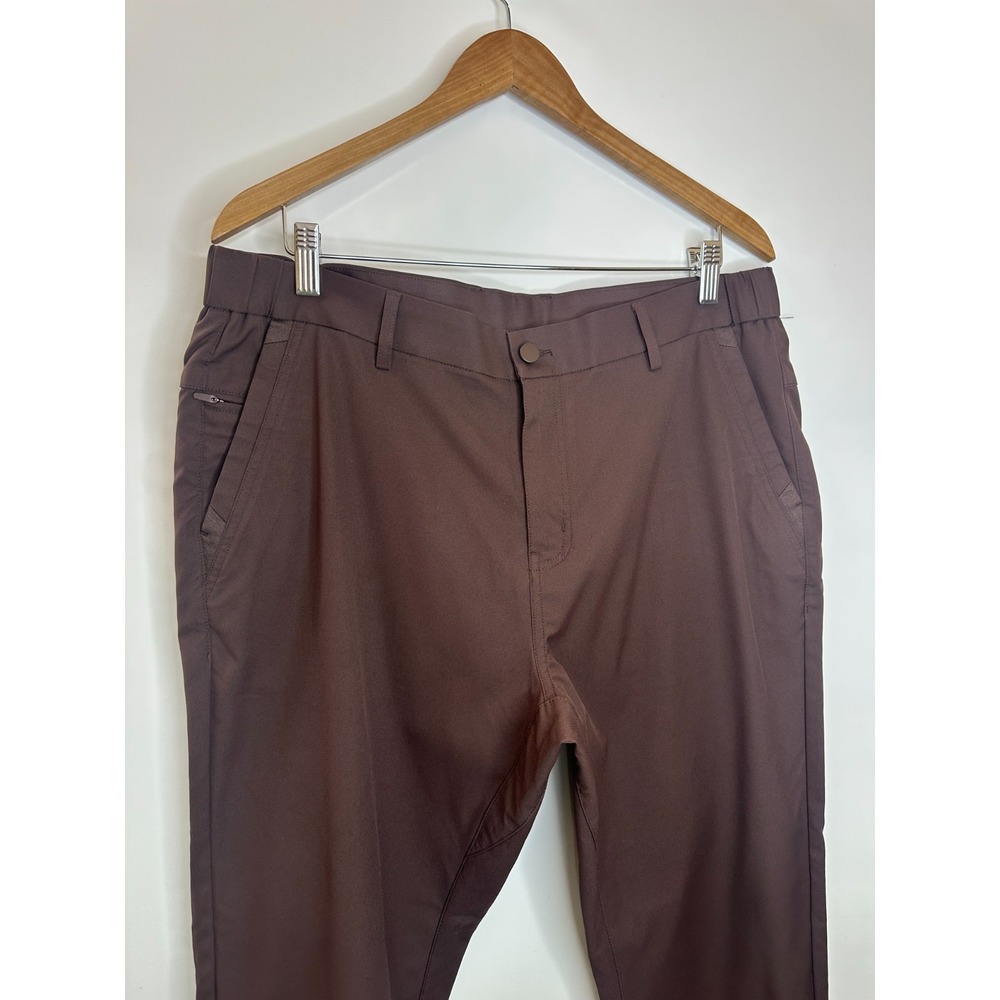 Jack Archer Jetsetter Tech Pant Slim Fit 35 x 28 Chocolate Brown Performance - Picture 3 of 10